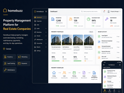 Property Management Platform - Web Application