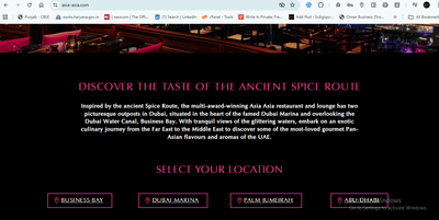 Website Design & Digital Marketing for Asia, Dubai - Création de site internet