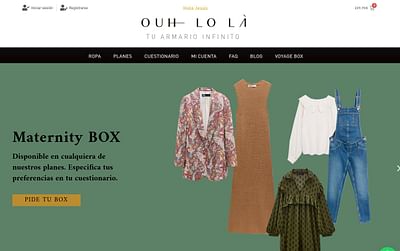 Web OuhLola.com - E-commerce