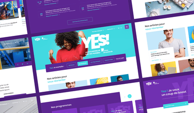 New digital platform YES.Actiris - Social media