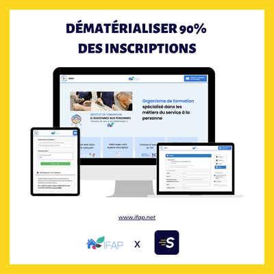 Dématérialiser 90% de ses inscriptions - Growth Marketing