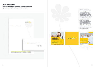 Logo & Website-Redesign zahnplus Zahnarztpraxen. - Social Media