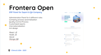 ERP Panel for Export & QA Company - E-commerce