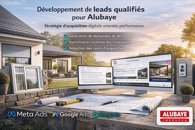 Génération de leads qualifiés pour Alubaye - Advertising
