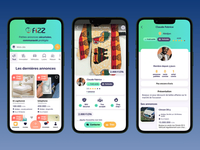 FIZZ - Petites annonces sécurisées - communauté protégée - Application web