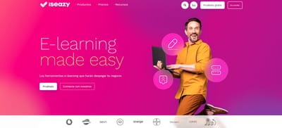 Iseazy | Web corporativa - Application web