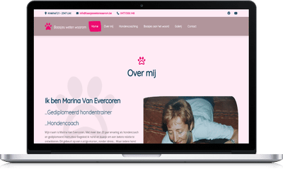 Baasjes weten waarom - Website Creatie