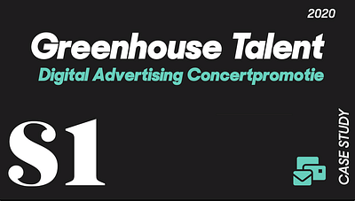 Greenhouse Talent - Digital advertising concerten - Réseaux sociaux