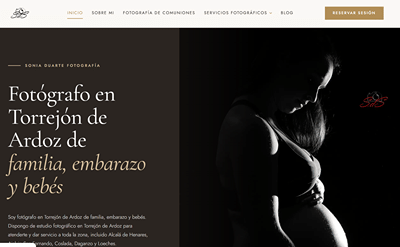 SDS Fotografía - Creación de Sitios Web