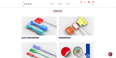 AEMA Ecommerce - Aplicación Web