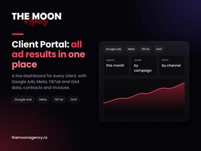Client Portal: live ad reporting for agency clients - Développement de Logiciel