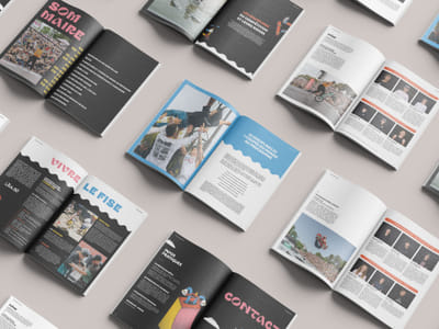 Dossier de presse – FISE Montpellier - Grafikdesign