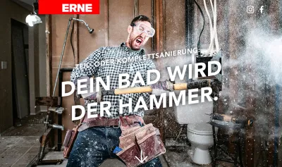 ERNE AG erobert das Badezimmer mit sales experts. - Marketing