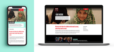 War Child - Website Creation