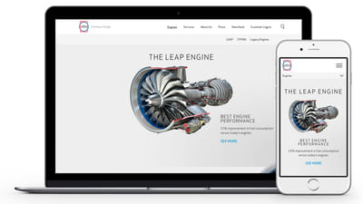 CFM Engines - website design & build - Website Creation