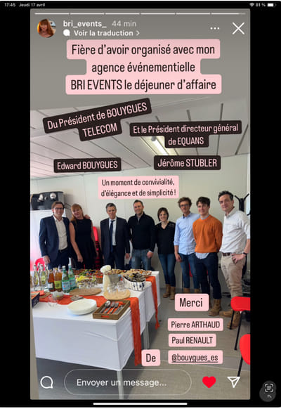 L'EXCELLENCE OPÉRATIONNELLE AU SERVICE DES RENCONTRES STRATÉGIQUES - Event