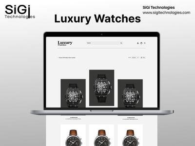 Luxury Watches E-Commerce Platform with Inventory & Order Management - E-commerce