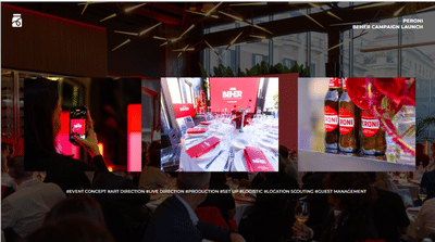 PERONI - BEHER CAMPAIGN LAUNCH - Branding & Posizionamento