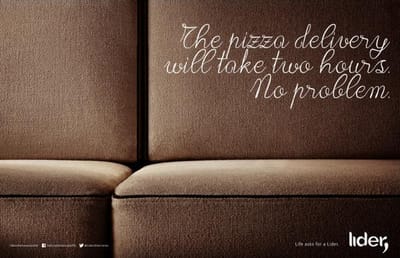 Pizza - Publicité