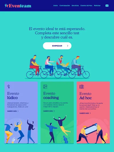 Eventeam - Creación de Sitios Web