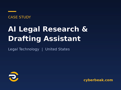 AI Legal Research & Drafting Assistant - Artificial Intelligence