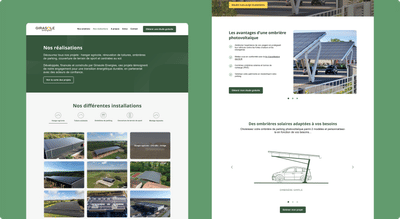 💻 Refonte site web : Girasole Energies ☀️ - Ergonomia (UX/UI)