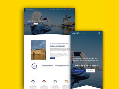Professionele nieuwe website voor IvCB - Website Creatie