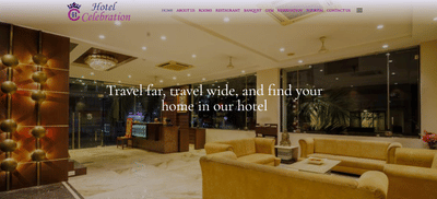 Corporate Website Development & SEO for Hotel Celebration Jamnagar - SEO