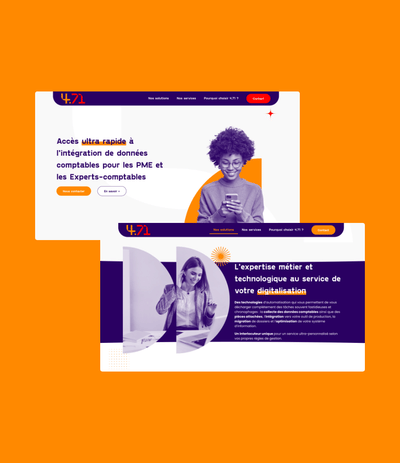 Site vitrine | 4.71 - Ergonomie (UX / UI)