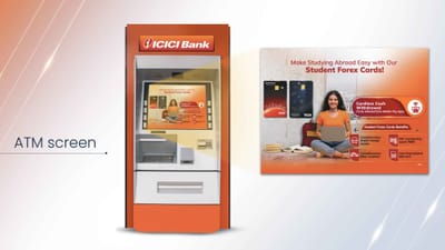 ICICI Bank – Student Sapphiro Forex Card 360° Launch - Werbung