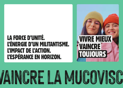 Vaincre la mucoviscidose | Refonte de site - Image de marque & branding