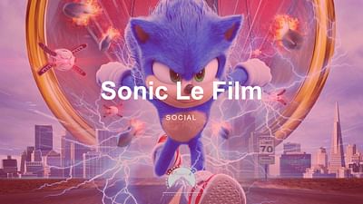 Sonic Le Film - Social - Réseaux sociaux