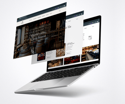 Transformation digitale de la cave : design, UX et billetterie - SEO