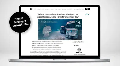 Daimler: Digital-Strategie für Nutzfahrzeuge - Digital Strategy