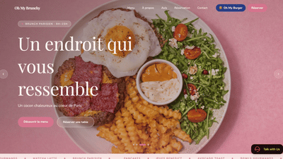 Restaurant Website Creation & Digital Experience - Website Creation