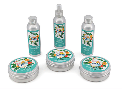 Packaging for FreeRide Cosmetics - Image de marque & branding