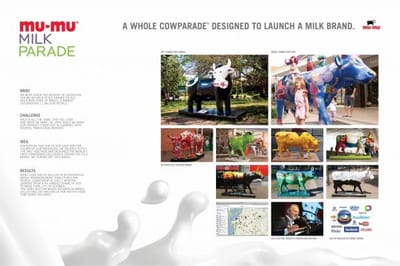 MU-MU MILK PARADE - Publicité