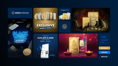 GOLD AVENUE - Apprécier l’Or à sa juste valeur - Image de marque & branding