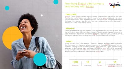 Promoting fintech alternatives to send money with - Relaciones Públicas (RRPP)