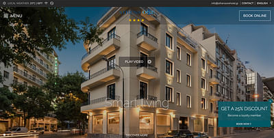 Athens One Smart Hotel - Pubblicità online