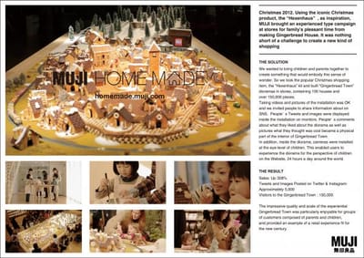 MUJI HOME MADE - Publicité
