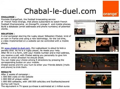 CHABAL LE DUEL - Print