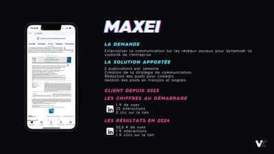 Maxei - Industrie - Community management