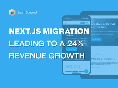 Next.js Migration Leading to a 24% Revenue Growth - Application mobile
