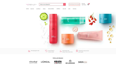 Mysalon website - Ontwerp