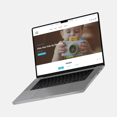 Website voor Total Kids - E-commerce