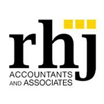 R H J Accountants logo