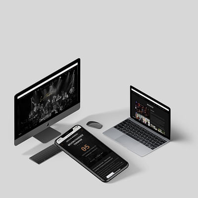 Webdesign für Künstler - Webseitengestaltung