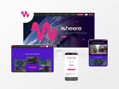 (SITE WEB) - Vitrine & E-com. - WHEERE - Stratégie digitale
