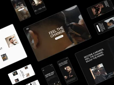 A barbershop's digital evolution - Webanwendung